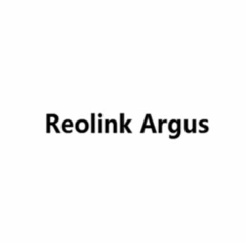 REOLINK ARGUS Logo (USPTO, 25.05.2017)
