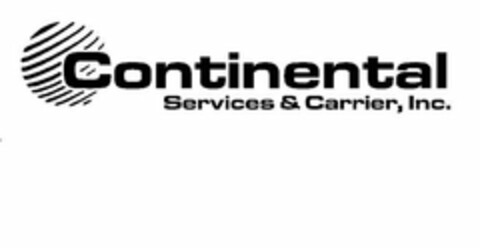 CONTINENTAL SERVICES & CARRIER, INC. Logo (USPTO, 26.07.2017)