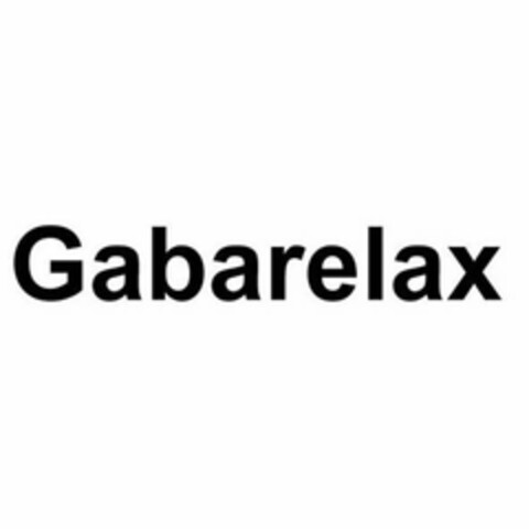 GABARELAX Logo (USPTO, 08/08/2017)