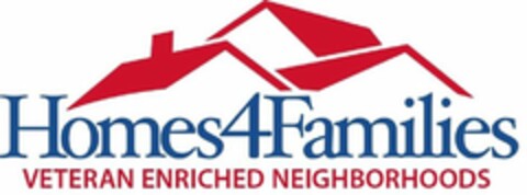 HOMES4FAMILIES VETERAN ENRICHED NEIGHBORHOODS Logo (USPTO, 22.08.2017)