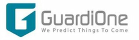 G GUARDIONE WE PREDICT THINGS TO COME Logo (USPTO, 05.09.2017)