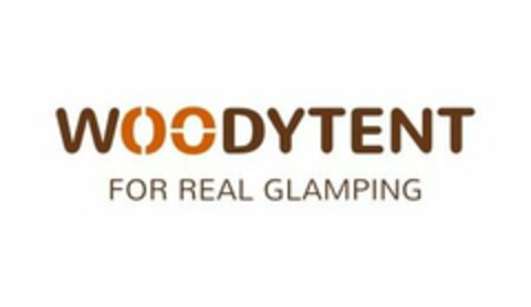 WOODYTENT FOR REAL GLAMPING Logo (USPTO, 17.10.2017)