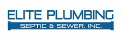 ELITE PLUMBING SEPTIC & SEWER, INC. Logo (USPTO, 18.10.2017)