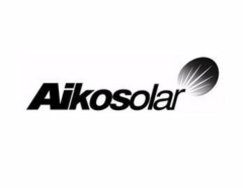AIKOSOLAR Logo (USPTO, 30.05.2018)