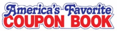 AMERICA'S FAVORITE COUPON BOOK Logo (USPTO, 05.10.2018)