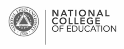 NATIONAL LOUIS UNIVERSITY · 1886 · SAPIENTIA DIGNITAS TEMPERANTIA NATIONAL COLLEGE OF EDUCATION Logo (USPTO, 10/17/2018)