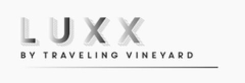 LUXX BY TRAVELING VINEYARD Logo (USPTO, 01/23/2019)