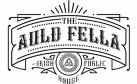 THE AULD FELLA IRISH PUBLIC HOUSE Logo (USPTO, 03/07/2019)