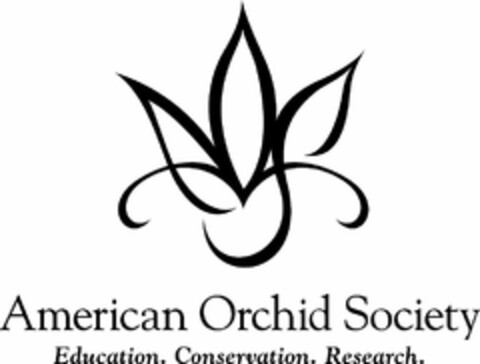 AOS AMERICAN ORCHID SOCIETY EDUCATION. CONSERVATION. RESEARCH. Logo (USPTO, 10.07.2019)