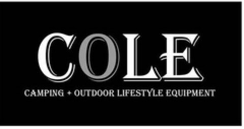 COLE CAMPING OUTDOOR LIFESTYLE EQUIPMENT Logo (USPTO, 12.09.2019)