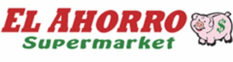 EL AHORRO SUPERMARKET Logo (USPTO, 31.10.2019)