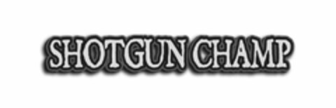 SHOTGUN CHAMP Logo (USPTO, 05.11.2019)