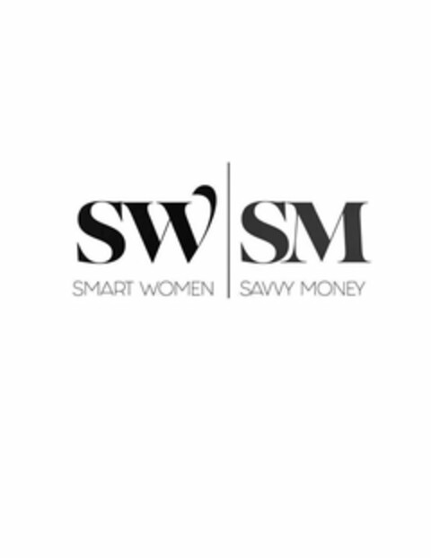 SW SM SMART WOMEN SAVVY MONEY Logo (USPTO, 13.12.2019)