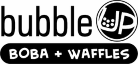 BUBBLE UP BOBA + WAFFLES Logo (USPTO, 24.01.2020)