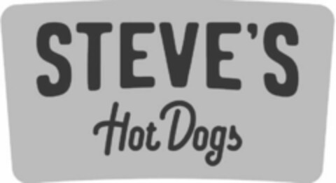 STEVE'S HOT DOGS Logo (USPTO, 04.03.2020)