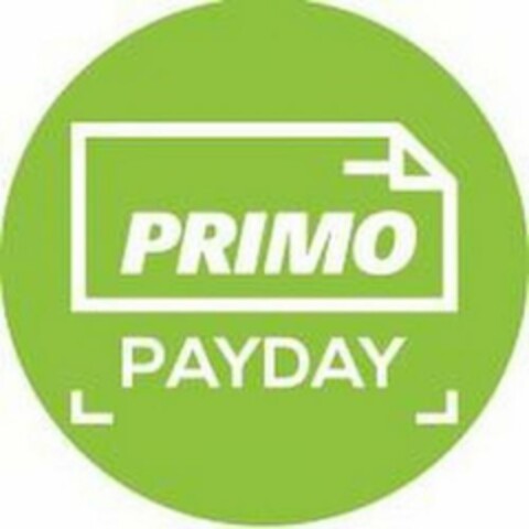 PRIMO PAYDAY Logo (USPTO, 10.06.2020)