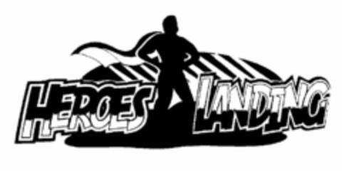 HEROES LANDING Logo (USPTO, 10.07.2009)