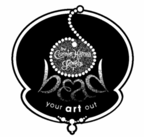 THE CONNIE HANNA JEWELS BEAD YOUR ART OUT Logo (USPTO, 22.10.2009)