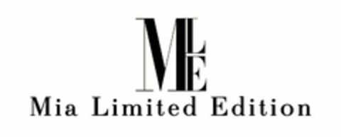 MLE MIA LIMITED EDITION Logo (USPTO, 18.12.2009)