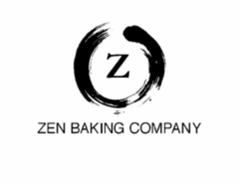 Z ZEN BAKING COMPANY Logo (USPTO, 07.07.2010)