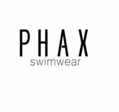PHAX SWIMWEAR Logo (USPTO, 29.07.2010)