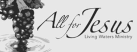 ABIDE ALL FOR JESUS LIVING WATERS MINISTRY Logo (USPTO, 22.09.2010)