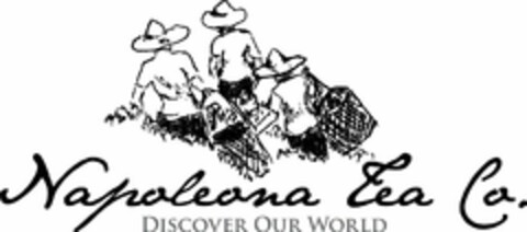 NAPOLEONA TEA CO. DISCOVER OUR WORLD Logo (USPTO, 06/13/2011)