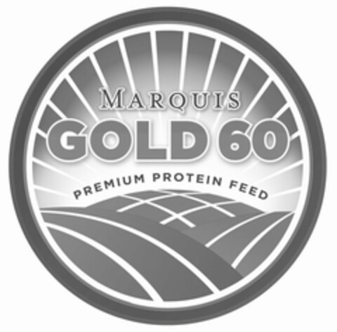 MARQUIS GOLD 60 PREMIUM PROTEIN FEED Logo (USPTO, 14.06.2011)