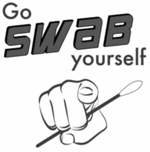 GO SWAB YOURSELF Logo (USPTO, 06/17/2011)