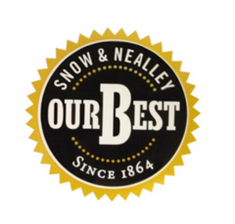 SNOW & NEALLEY OURBEST SINCE 1864 Logo (USPTO, 08.02.2012)