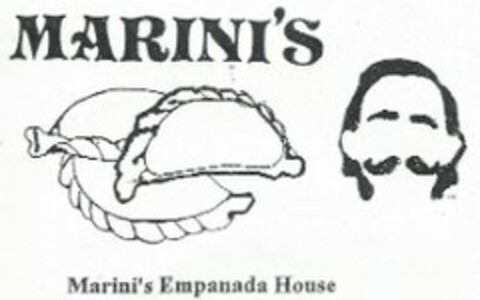 MARINI'S MARINI'S EMPANADA HOUSE Logo (USPTO, 13.07.2012)