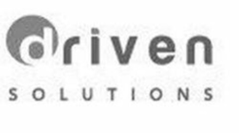 DRIVEN SOLUTIONS Logo (USPTO, 12.10.2012)