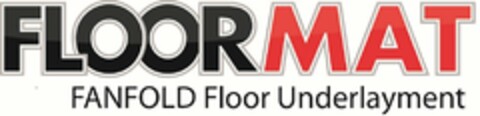 FLOORMAT FANFOLD FLOOR UNDERLAYMENT Logo (USPTO, 19.02.2013)