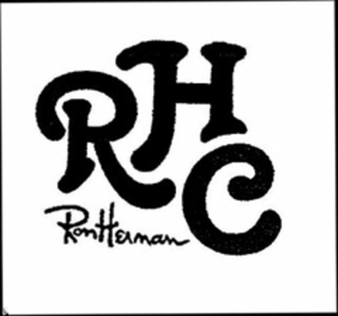 RHC RON HERMAN Logo (USPTO, 06/06/2013)