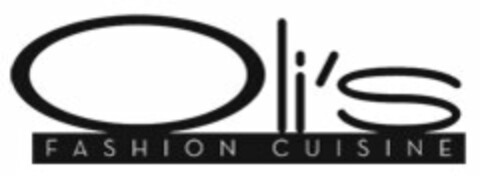 OLI'S FASHION CUISINE Logo (USPTO, 09.07.2013)