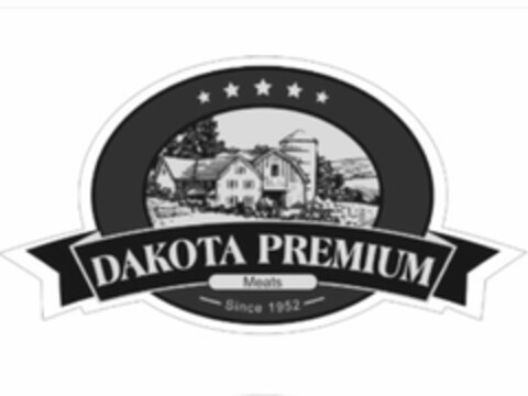 DAKOTA PREMIUM MEATS SINCE 1952 Logo (USPTO, 08/09/2013)