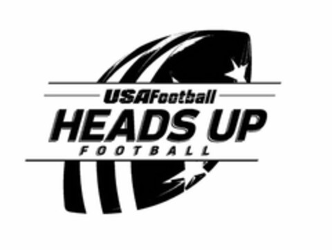 USAFOOTBALL HEADS UP FOOTBALL Logo (USPTO, 26.08.2013)