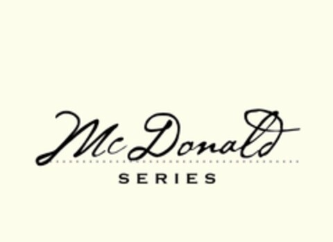 MCDONALD SERIES Logo (USPTO, 18.11.2013)