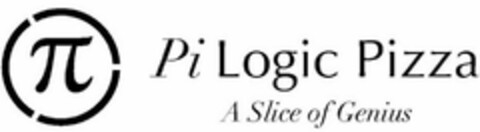 PI LOGIC PIZZA A SLICE OF GENIUS Logo (USPTO, 18.06.2014)