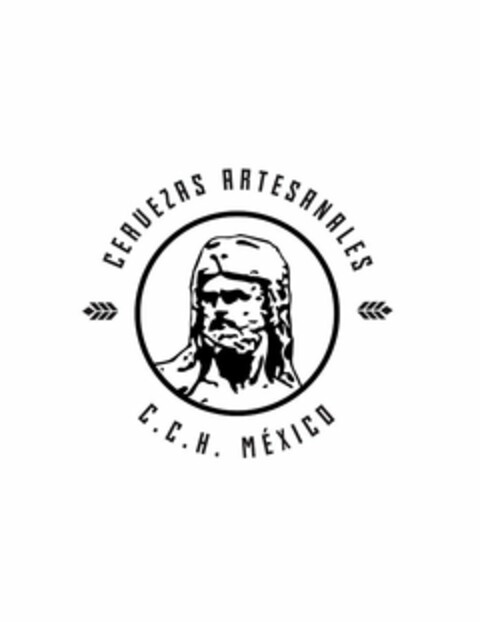 CERVEZAS ARTESANALES C.C.H. MEXICO Logo (USPTO, 07/02/2014)