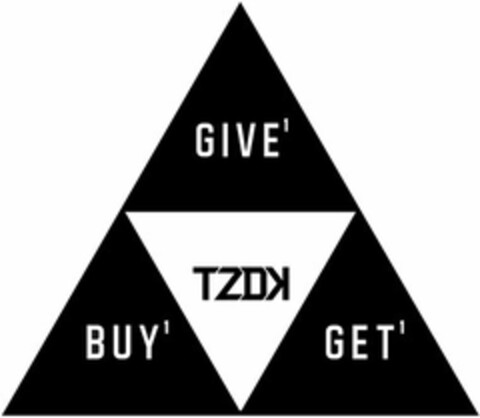 GIVE1 BUY1 GET1 TZDK Logo (USPTO, 18.08.2014)