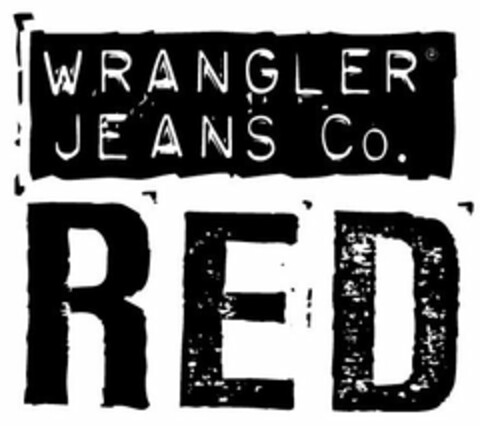 WRANGLER JEANS CO. RED Logo (USPTO, 21.08.2014)