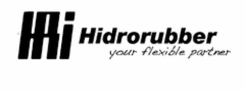 HRI HIDRORUBBER YOUR FLEXIBLE PARTNER Logo (USPTO, 19.10.2015)