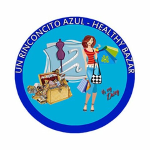 UN RINCONCITO AZUL - HEALTHY BAZAR YO SOY DAISY Logo (USPTO, 14.02.2016)