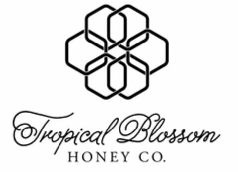 TROPICAL BLOSSOM HONEY CO. Logo (USPTO, 13.09.2016)