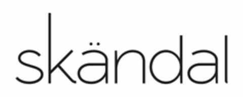 SKÄNDAL Logo (USPTO, 07.07.2017)