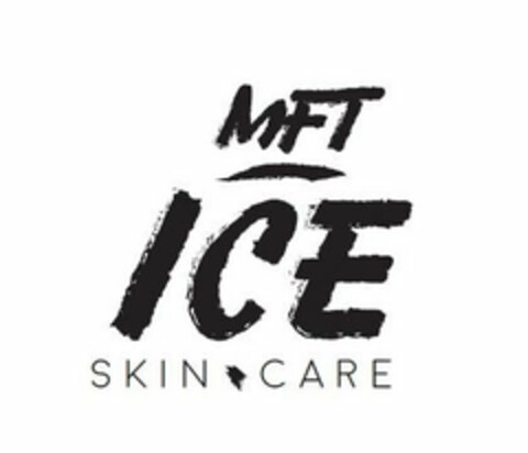 MFT ICE SKIN CARE Logo (USPTO, 07/26/2017)