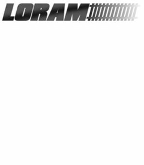 LORAM Logo (USPTO, 08/14/2017)