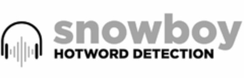 SNOWBOY HOTWORD DETECTION Logo (USPTO, 11/07/2017)