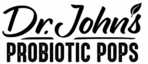 DR. JOHN'S PROBIOTIC POPS Logo (USPTO, 28.03.2018)